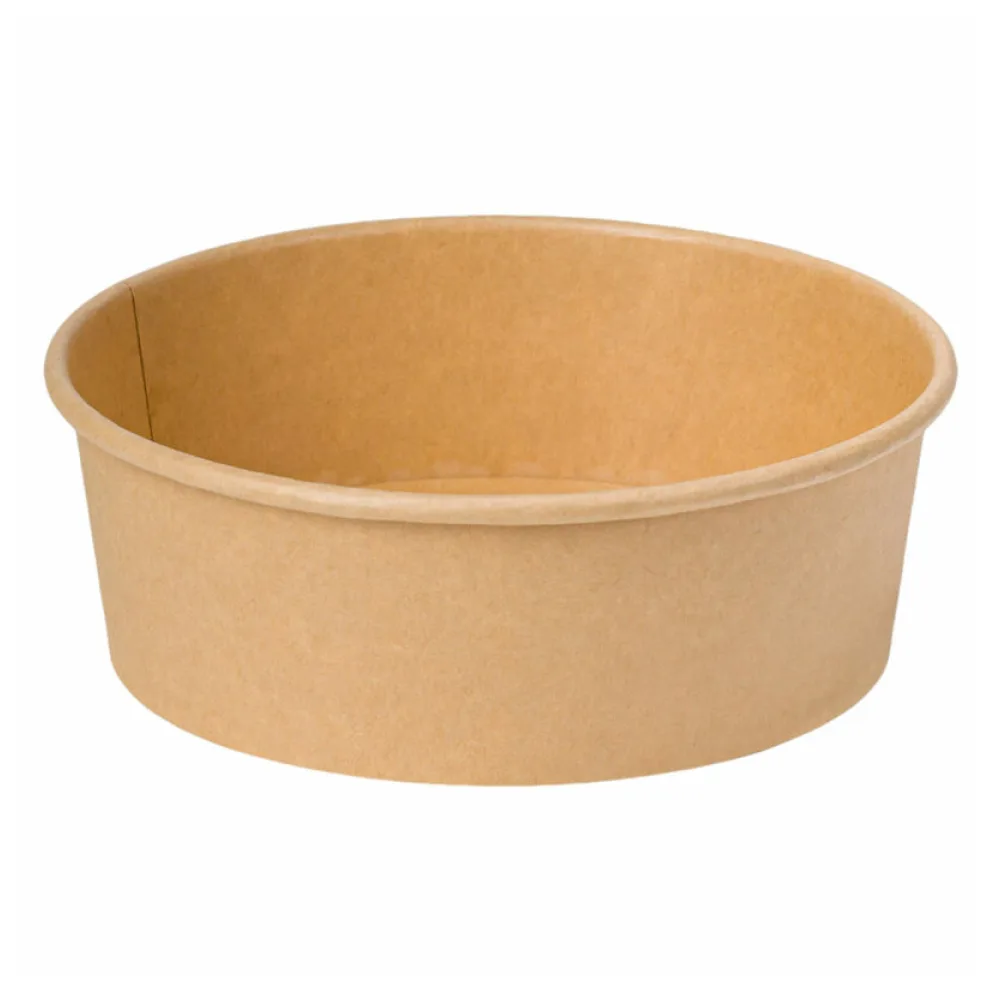 Salatschalen 1300 ml aus Kraftpapier braun, 50 Stk. – Bild 2