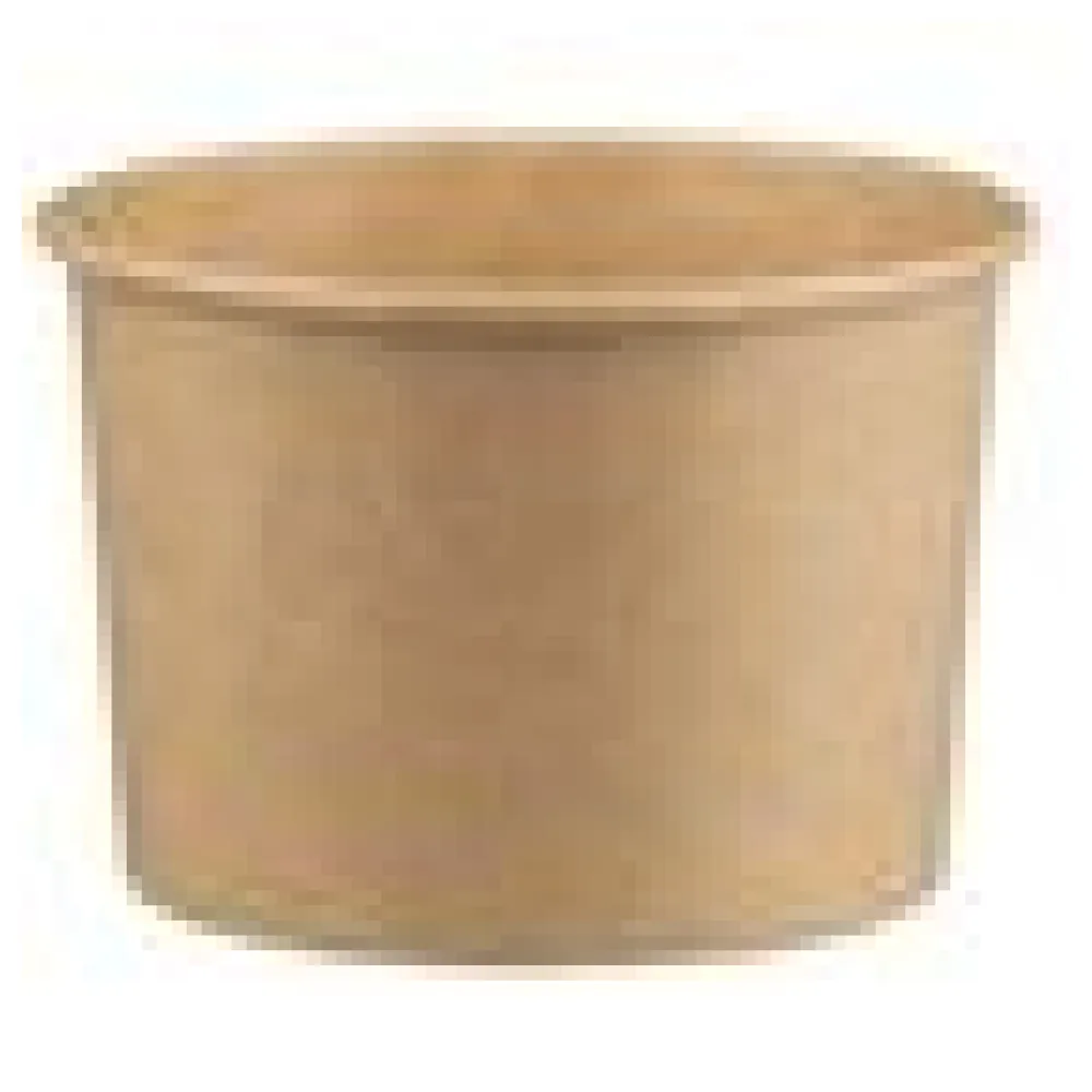 Suppenbehälter Suppenbecher aus Kraftpapier braun 16oz 500ml, 50 Stk. – Bild 4