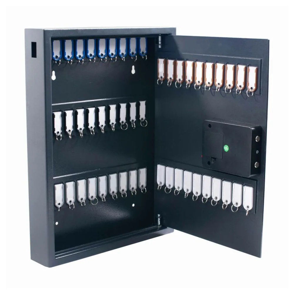 Magnetischer Schlüsselkasten für 50 Schlüssel mit elektronischem Zahlenschloss – Bild 2