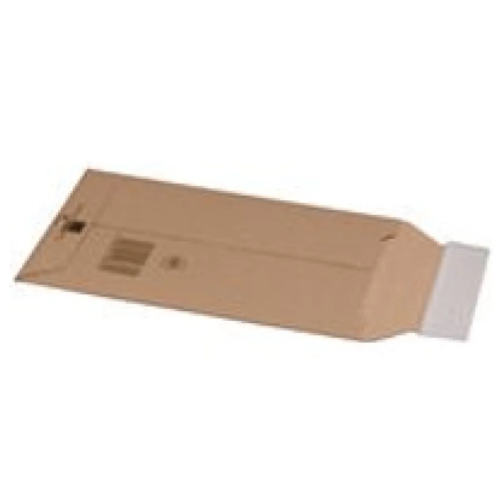 Wellpappe Versandtaschen 187x272mm bis 50mm Höhe Selbstklebeverschluss Aufreißfaden für A5 braun – Bild 3