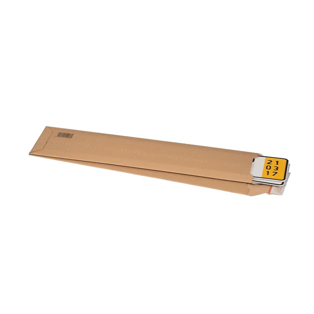 Versandtaschen für KFZ-Kennzeichen 140x590mm bis Höhe 50mm – Bild 2