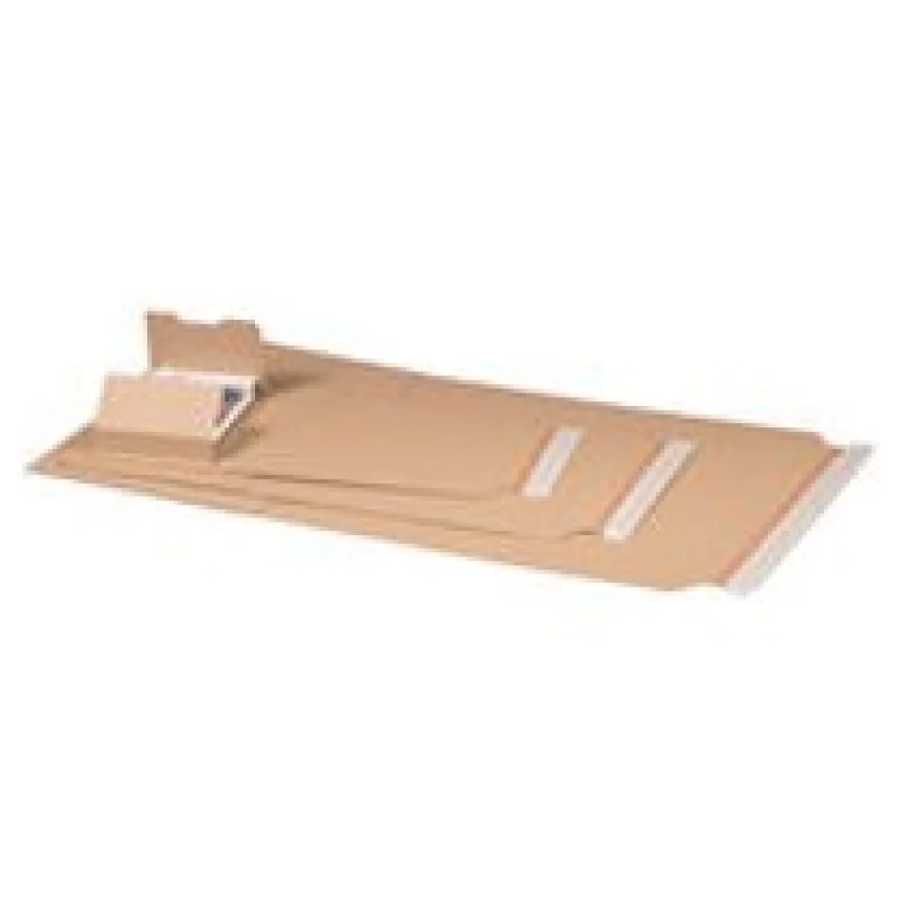 Universalverpackung 219x157mm bis 54mm Höhe - EcoLine Selbstklebeverschluss Aufreißfaden A5 – Bild 3