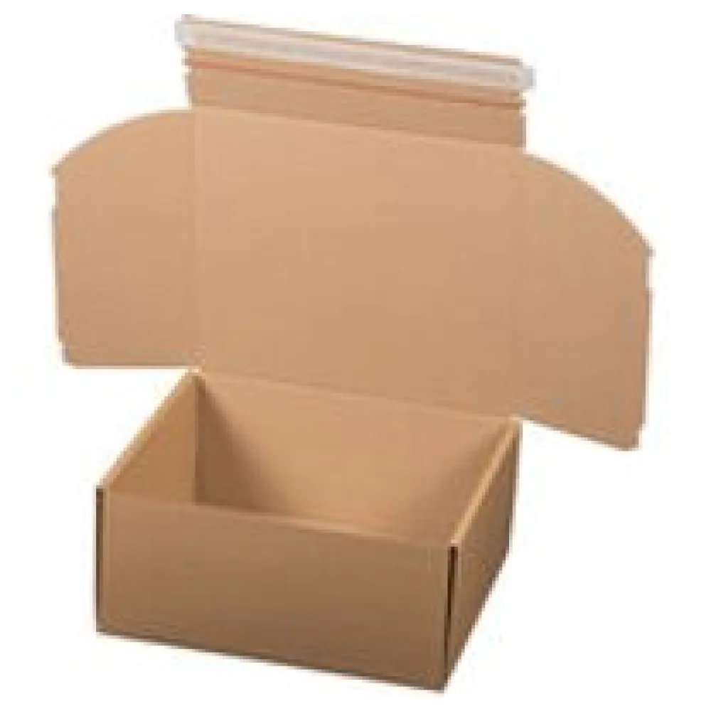 Versandkarton 315x300x120mm MODULBOX 5 mit Selbstklebeverschluss & Aufreißfaden braun – Bild 3
