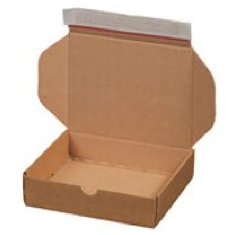 Versandkarton 192x155x43mm MODULBOX 2 mit Selbstklebeverschluss & Aufreißfaden braun – Bild 3