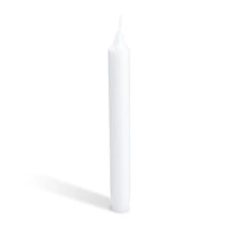 Tafelkerzen 200 mm 8 Stunden Brenndauer weiß, 160 Stk.