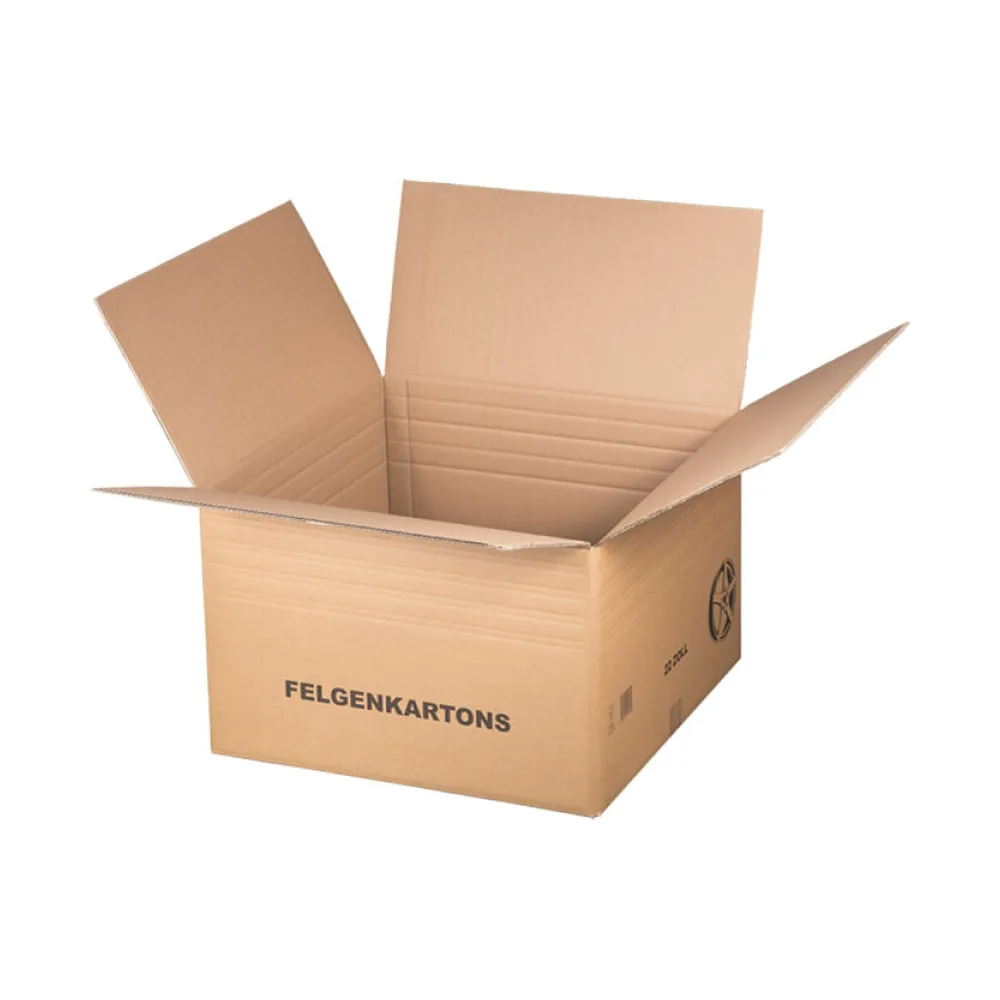 Felgenkarton für 22 Zoll - 600x600x(242)-390mm mit variabler Höhe 2-wellig – Bild 2