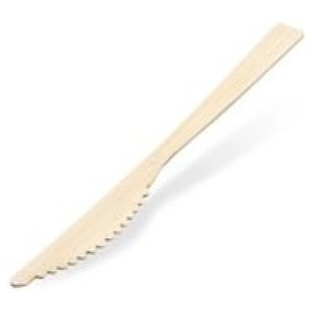 Bambusmesser Messer aus Bambus 17 cm umweltfreundlich, 100 Stk. – Bild 3