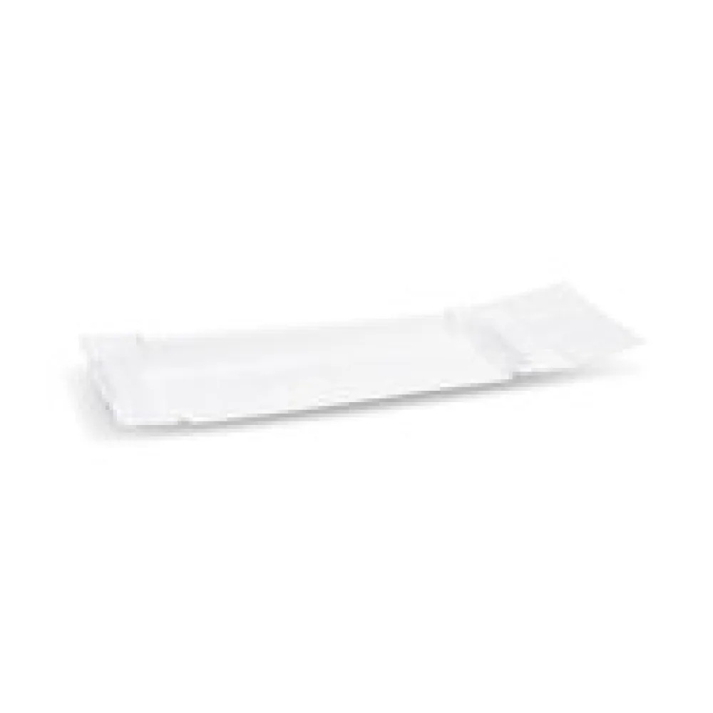 BIONATURE Pappteller mit Abriß aus Frischfaser 8 x 10 + 3 cm fettdicht weiß, 250 Stk.