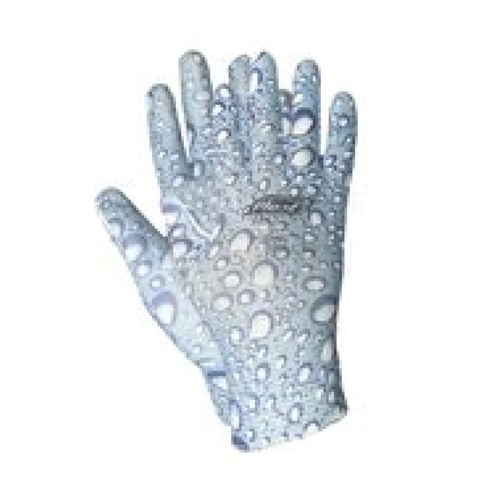 Arbeitshandschuhe, Montagehandschuhe Polyester - Polyurethan Größe S-7, Wassertropfen, 12 Paar