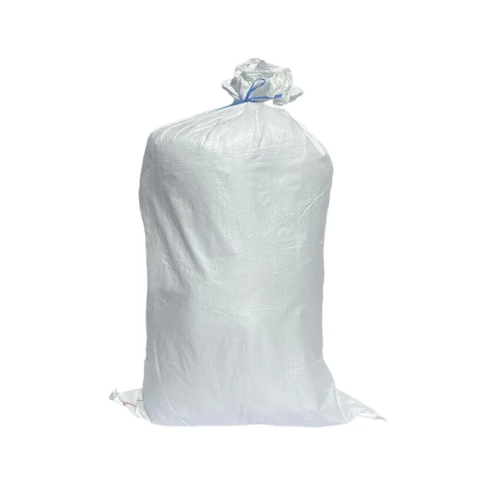 Schwerlastsack Gewebesack Hochwassersack Getreidesack Lagersack PP mit rotem Streifen 500 x 900 mm 30 kg weiss – Bild 2