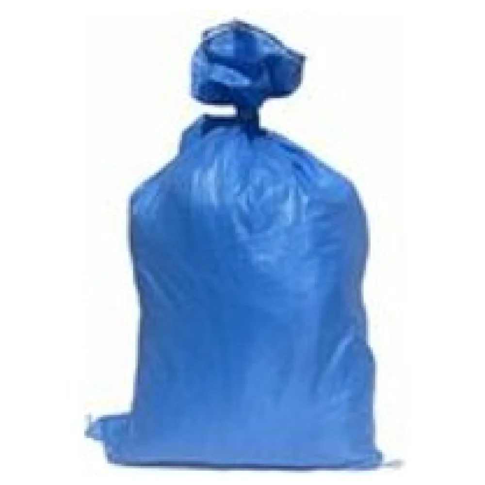 Schwerlastsack Gewebesack Hochwassersack Getreidesack Lagersack PP mit rotem Streifen 500 x 800 mm 30 kg blau – Bild 3