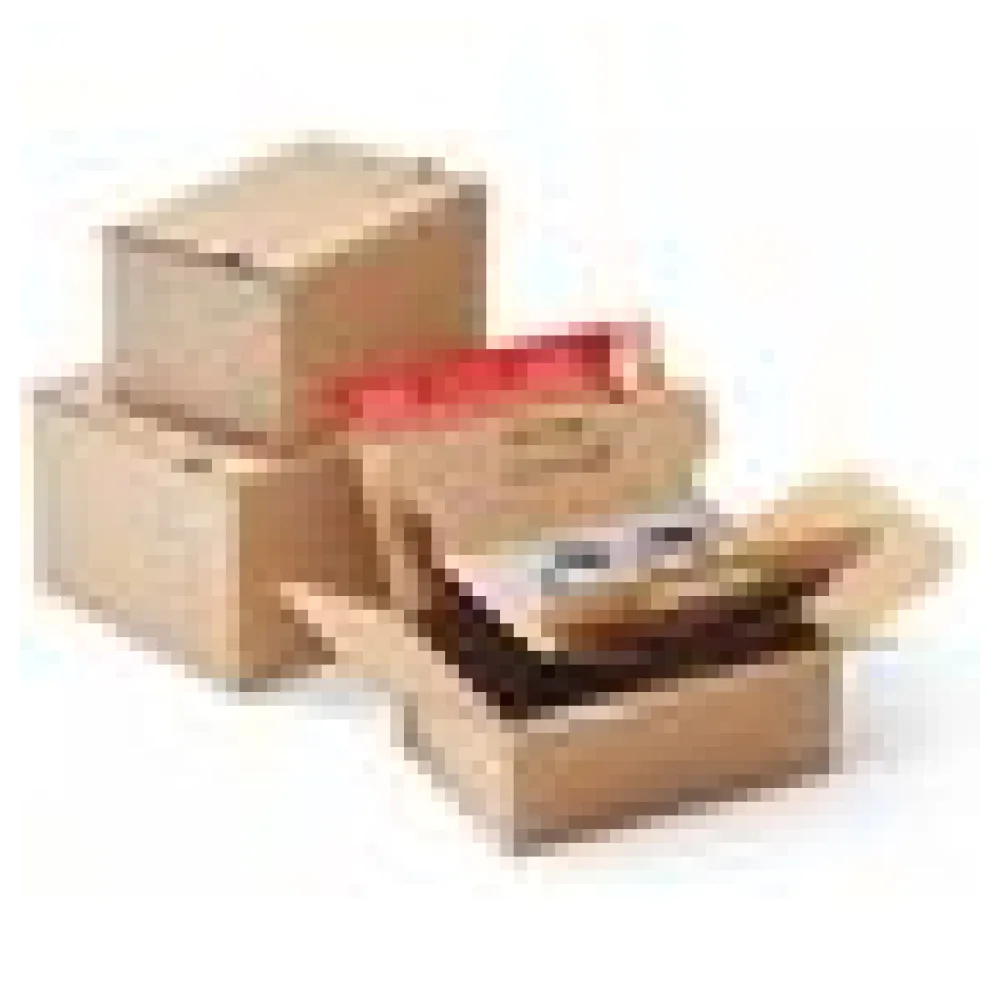 Blitzbodenkarton 265 x 235 x 140mm mit Selbstklebeverschluss und Aufreißfaden, braun – Bild 4