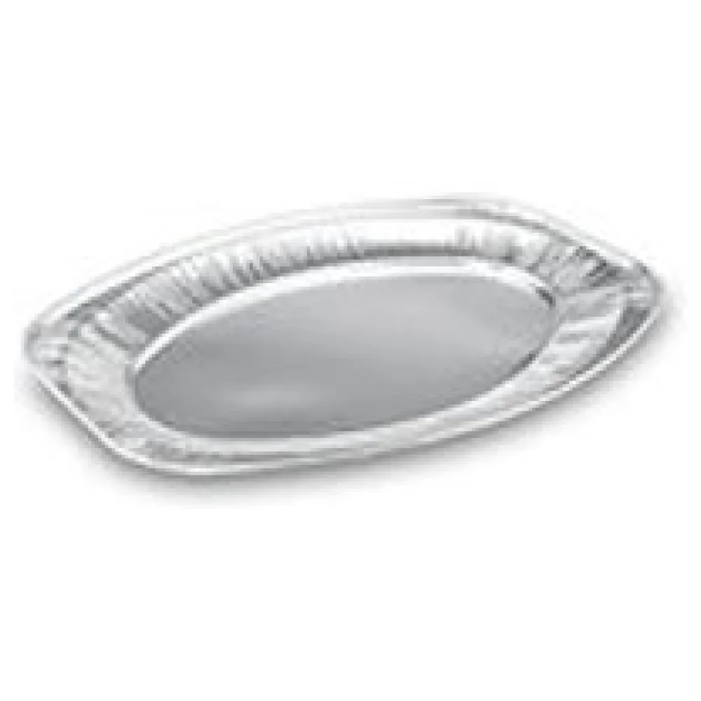 Alu-Catering-Platten Aluminium-Partyplatten Servierplatten 43 x 29 cmm, 10 Stk. – Bild 3