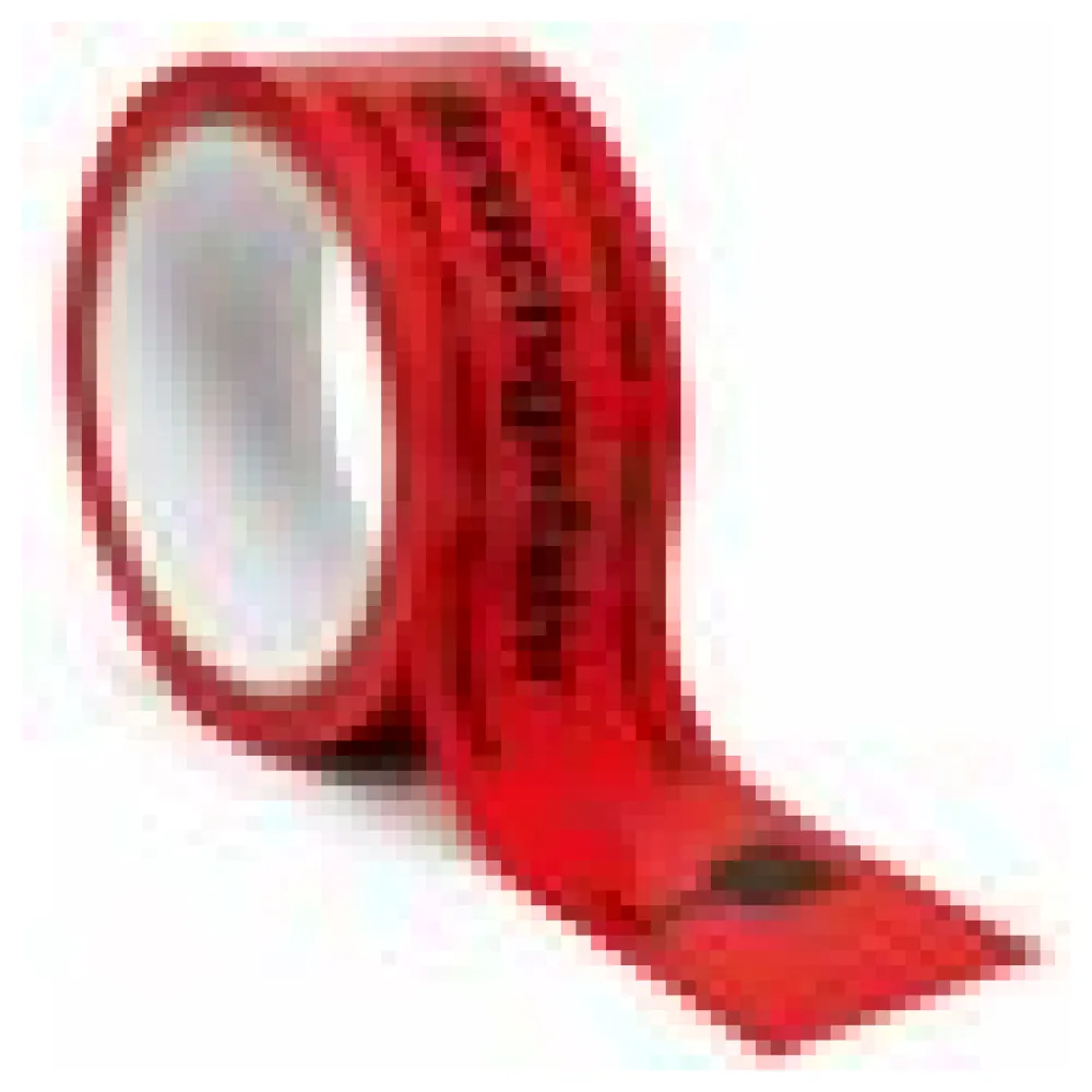 Warnband Klebeband 48mmx66m activaTape Low Noise rot mit Aufdruck Bruchgefahr – Bild 4