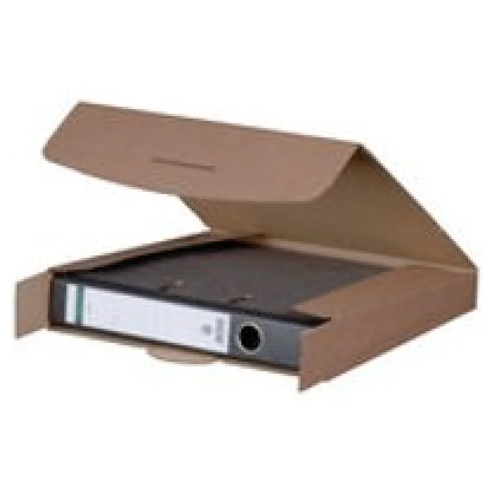Ordnerversandkarton 320x288mm für 50 bis 80mm Breite braun – Bild 3