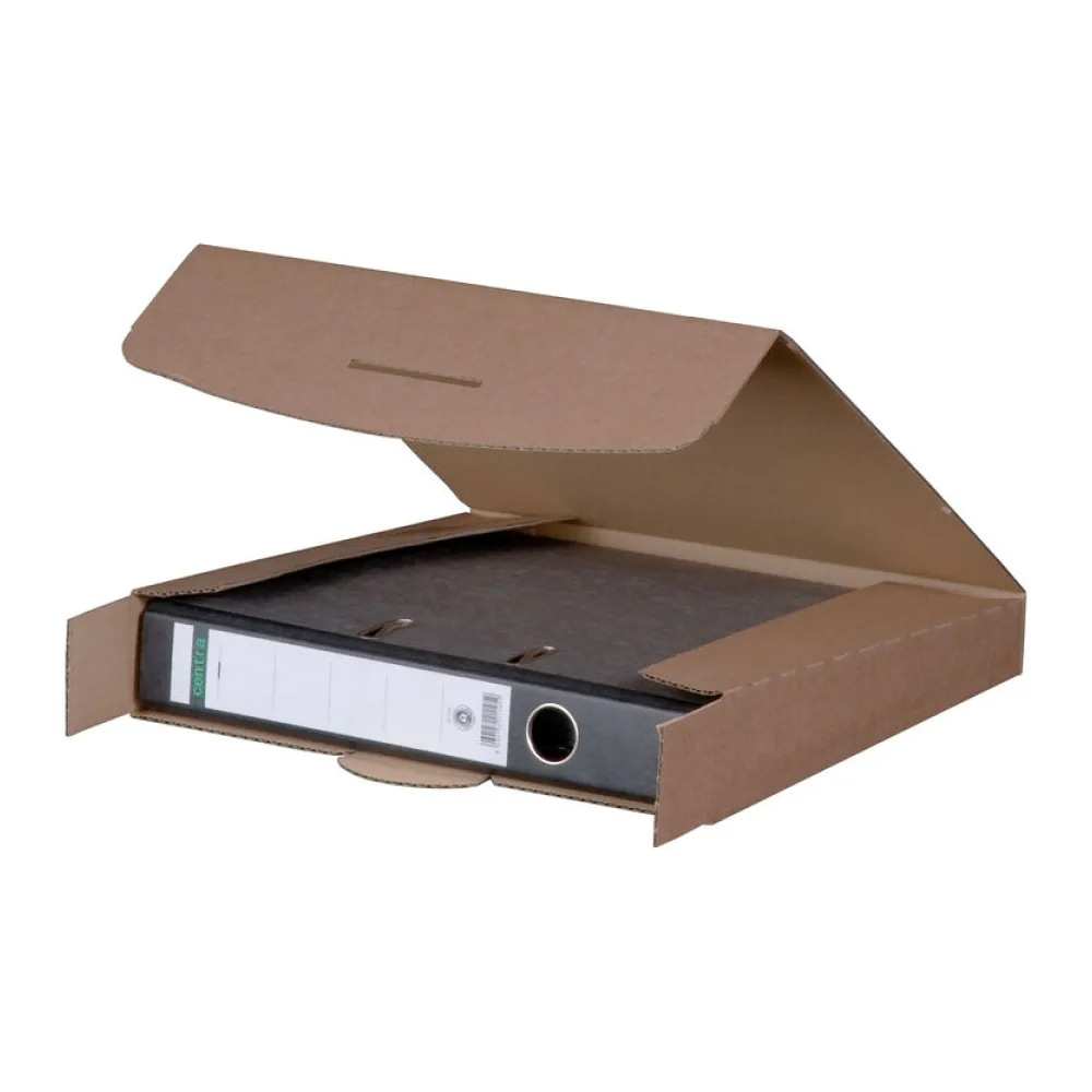 Ordnerversandkarton 320x288mm für 50 bis 80mm Breite braun – Bild 2