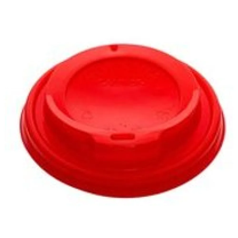 Domdeckel rot für Pappbecher COFFEE TO GO mit 80mm O, 100 Stk. – Bild 3