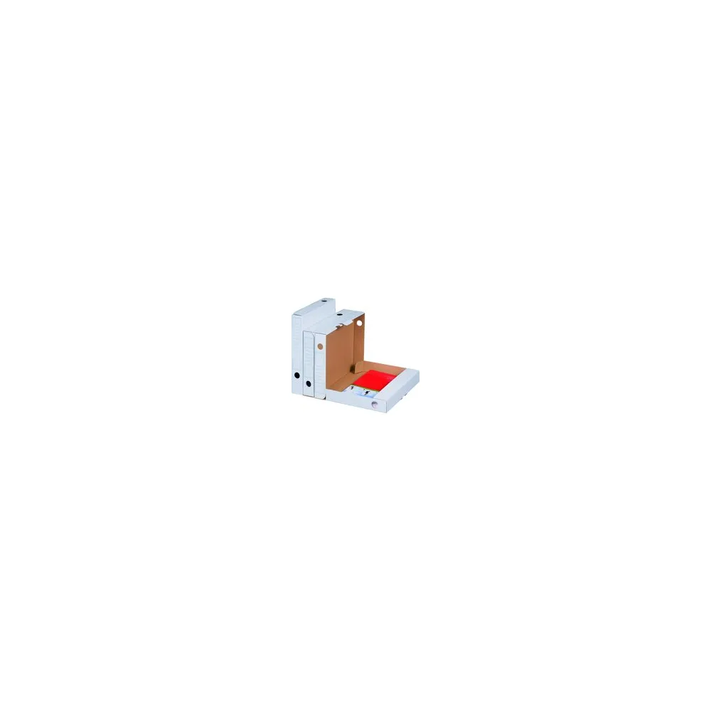 Archiv-Ablagebox 250x45x317mm wiederverschließbar weiß