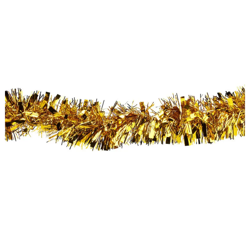 Foliengirlande gold aus PET O11cm x 2m – Bild 2