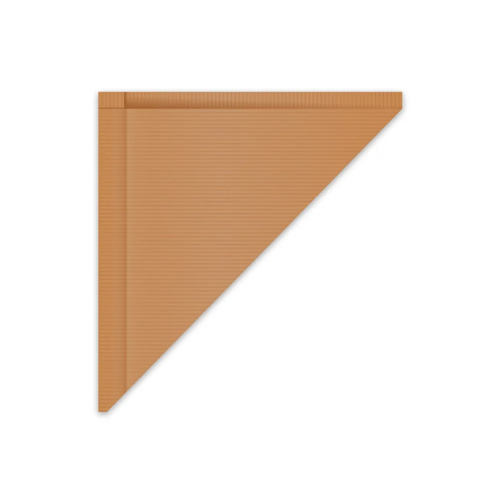 Spitztüten 17x17cm Kraftpapier braun gefädelt geeignet für 100g, 1000 Stk. – Bild 2