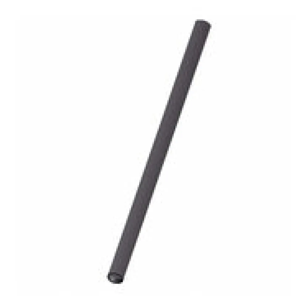Trinkhalme Strohhalme Kunststoff PP Mehrweg schwarz 240 mm O 8mm, 250 Stk.