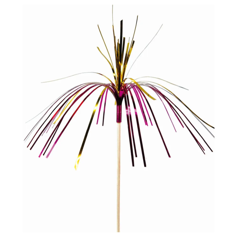 Glitzerpalmen 2-färbig, 24cm, 144 Stk. – Bild 2