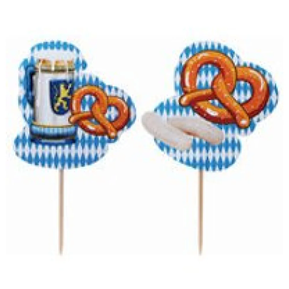 Deko-Picker "Oktoberfest", 10cm, 100 Stk. – Bild 3
