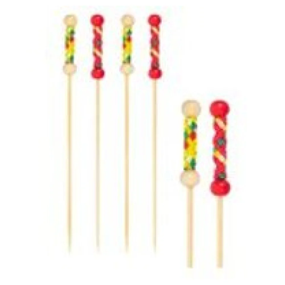 Fingerfood Spieße "String" aus Bambus, 7.5cm, 200 Stk. – Bild 3