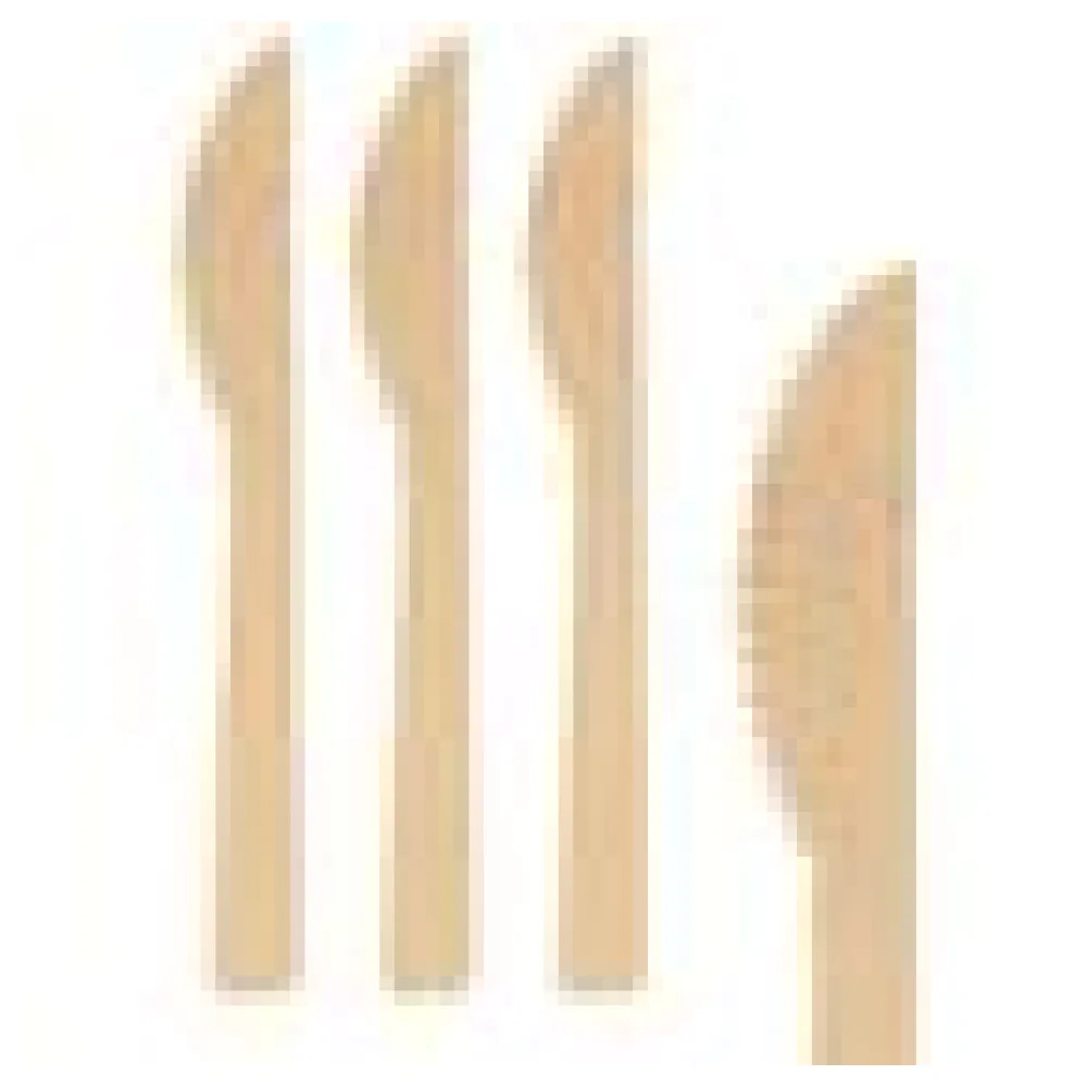 Messer aus Bambus, 17cm, 100 Stk. – Bild 4