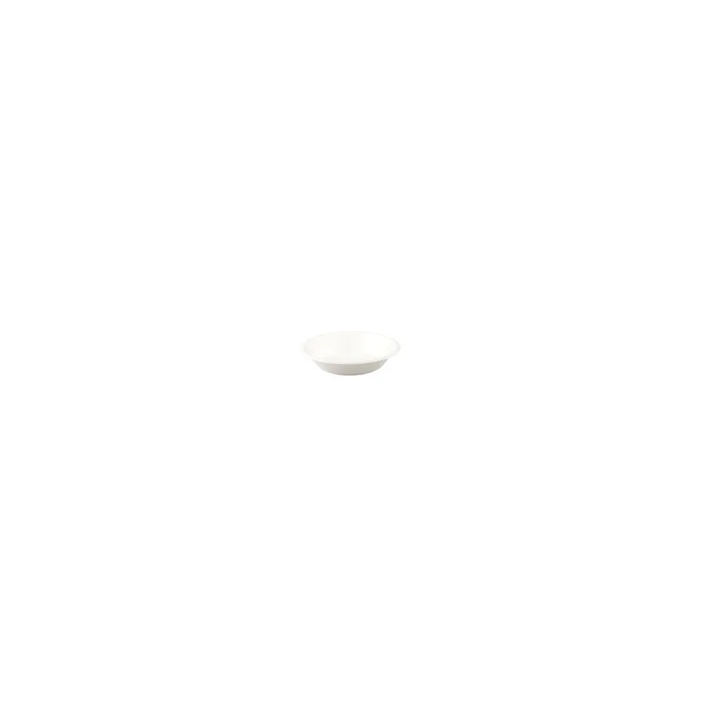 Schalen aus Bagasse, 800ml, naturweiß, rund O17cm, 50Stk.