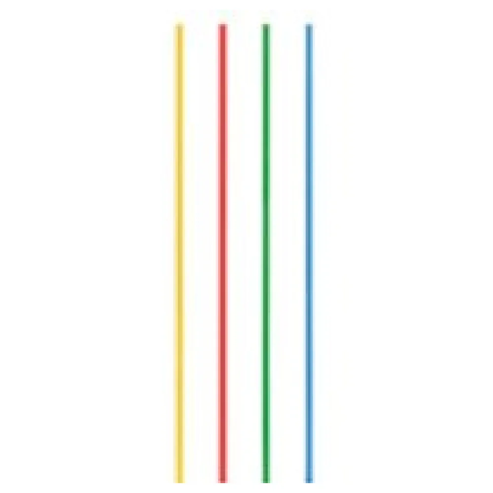 Trinkhalme aus Papier extra lang, bunt O8mm 50cm, 50 Stk. – Bild 3