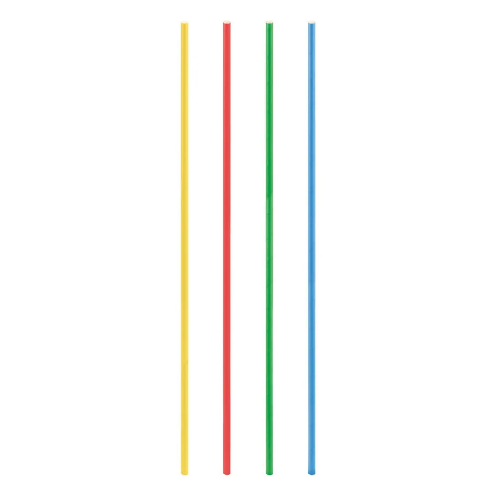 Trinkhalme aus Papier extra lang, bunt O8mm 80cm, 50 Stk. – Bild 2