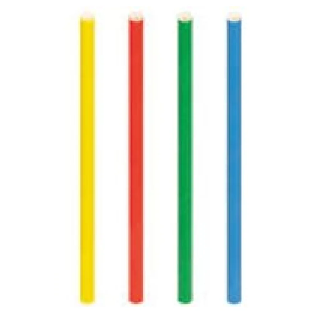 Trinkhalme aus Papier dick, bunt O8mm 15cm, 150 Stk. – Bild 3