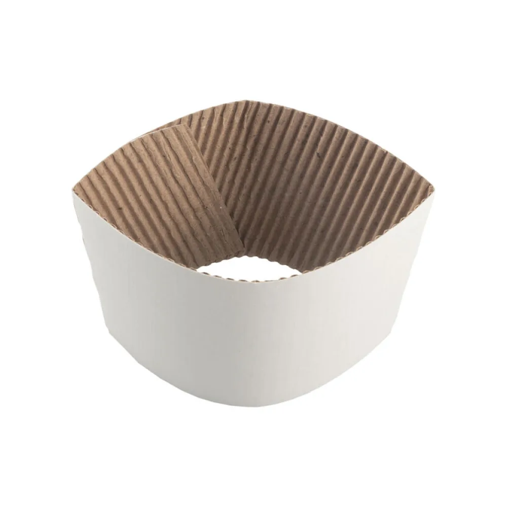Isoliermanschetten für 250-300ml Becher O 9cm, aus Karton, 100 Stk. – Bild 2
