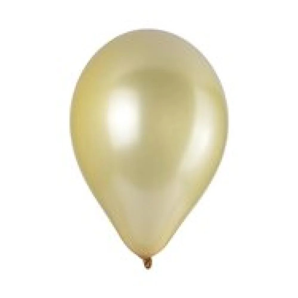 Luftballons "Perlmutt", gold, O29cm, 50 Stk.