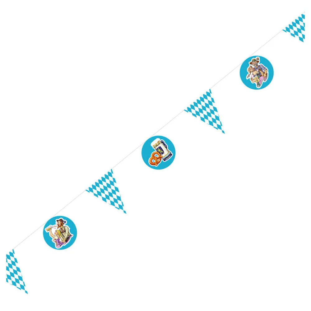 Wimpelkette "Oktoberfest Motive", 4m, 1 Stk. – Bild 2