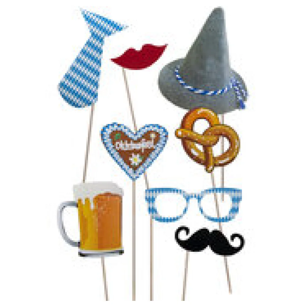 Party Props Set "Oktoberfest", 8 Stk.