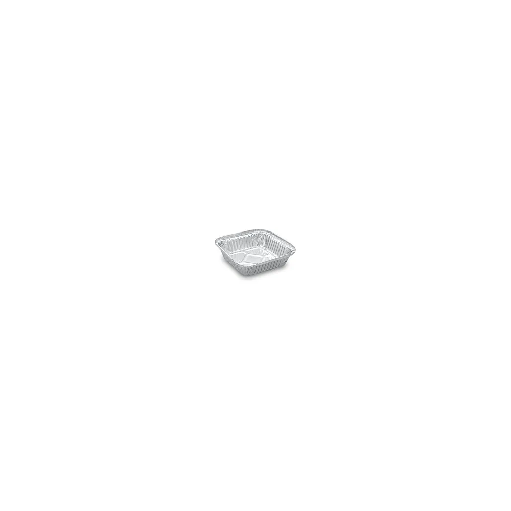 Alu-Servierschalen Menüschale 500ml 164x164x36mm, 100 Stk.