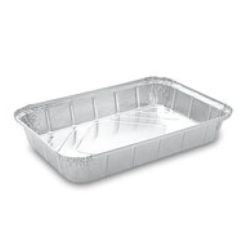 Alu-Servierschalen Menüschale 2000ml 315x211x51mm, 50 Stk.
