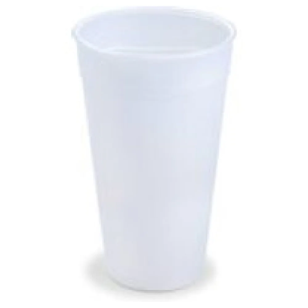 Mehrwegbecher transparent milchig transluzent Eichstrich 500ml O 90mm, 10 Stk. – Bild 3