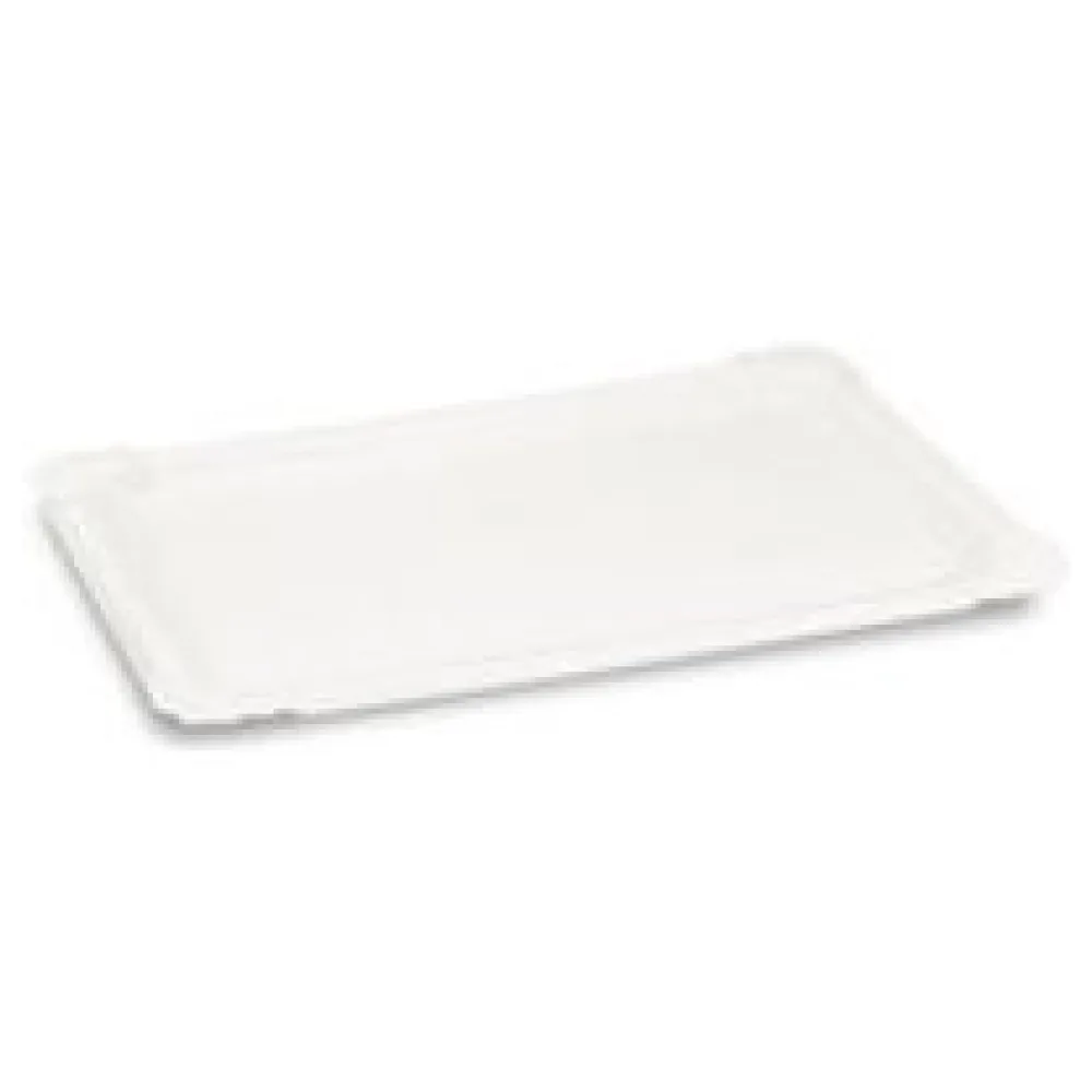 BIONATURE Pappteller aus Frischfaser 13 x 19 cm fettdicht weiß, 10 Stk. – Bild 3