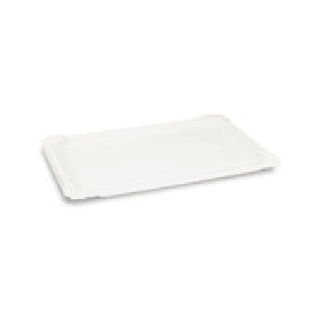 BIONATURE Pappteller aus Frischfaser 14x 20,5 cm fettdicht weiß, 10 Stk.