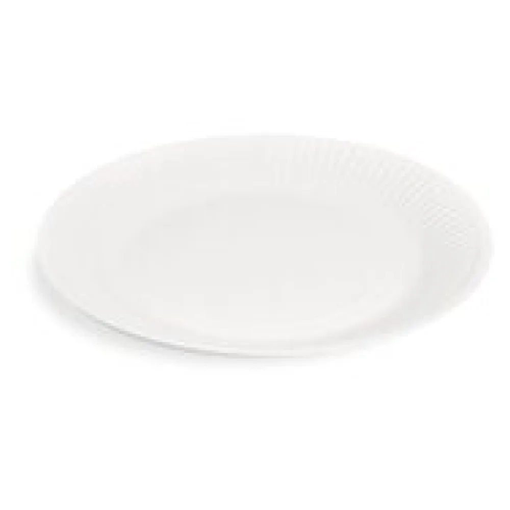 BIONATURE Pappteller rund O23cm weiß, 10 Stk.