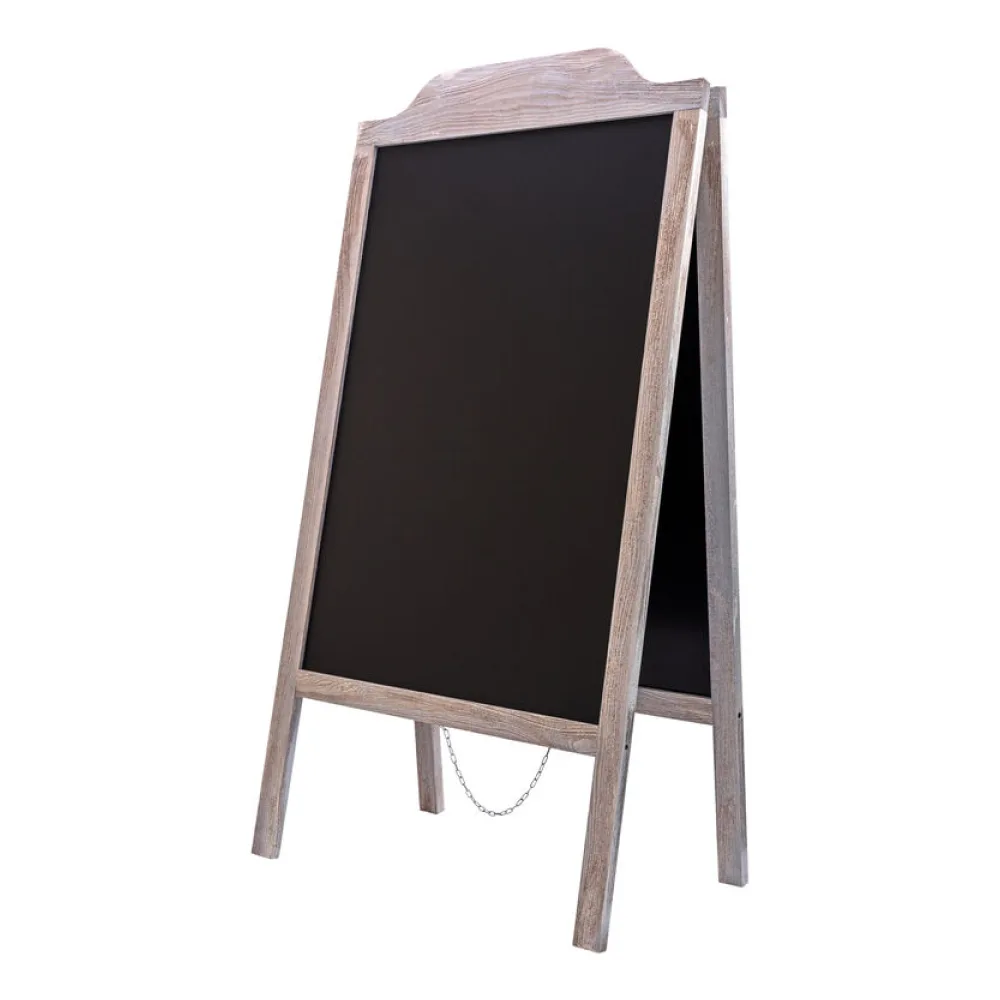 Gehweg-Kreidetafel, white-wash, wasserfest, 61x118cm, 1 Stk. – Bild 2