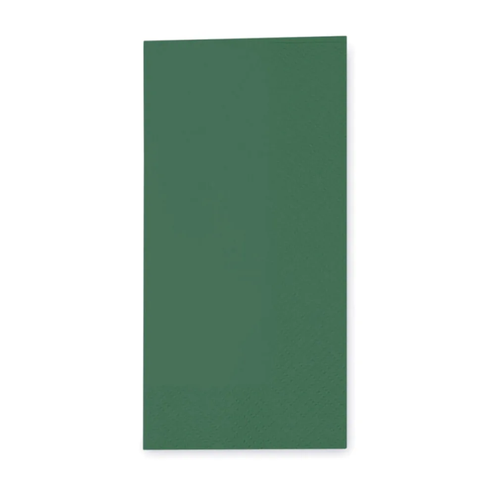 Servietten 33 x 33 cm 1/8 -Falz, 3-lagig dunkelgrün, 250 Stk. – Bild 2