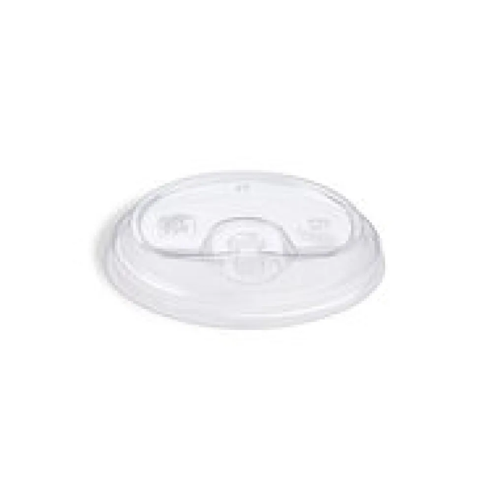 Deckel mit Trinköffnung für Becher mit O90mm klar, 100 Stk.