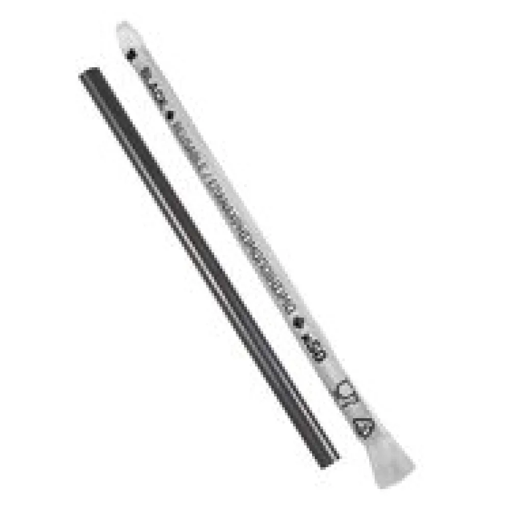 Trinkhalme Kunststoff PP Mehrweg schwarz einzeln gehüllt 200 mm O 7mm, 500 Stk.