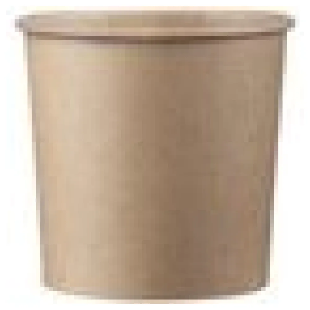 Eisbecher Feinkostbecher aus Pappe Kraftpapier FSCR rund 350 ml braun O 90 mm, 50 Stk. – Bild 4