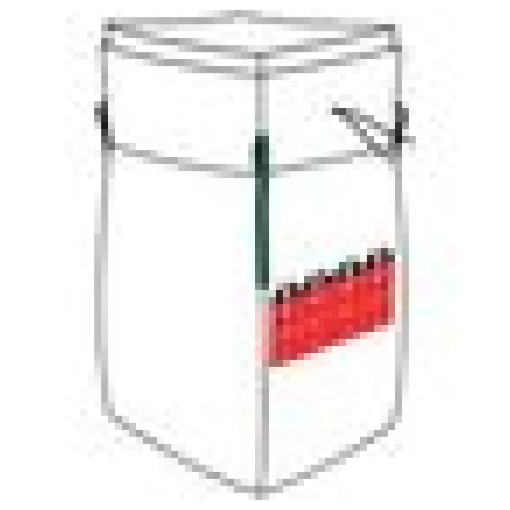 Big Bag 90x90x110cm Typ Asbest mit Schürze und PE-Inliner – Bild 4