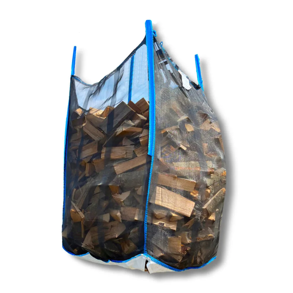 Big Bag 100x100x120cm für Brennholz mit Sternenboden – Bild 2